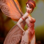 431P PRE-ORDER Tinkerbell Fall Variant Statue Sideshow (2)