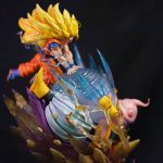 432P PRE-ORDER Dragon Ball Z Son Goku vs Majin Buu 1’6 Scale Soul Wing (9)