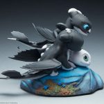 438P PRE-ORDER How to Train Your Dragon Dart, Pouncer, and Ruffrunner Statue Sideshow (10)
