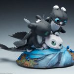 438P PRE-ORDER How to Train Your Dragon Dart, Pouncer, and Ruffrunner Statue Sideshow (11)