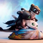 438P PRE-ORDER How to Train Your Dragon Dart, Pouncer, and Ruffrunner Statue Sideshow (4)