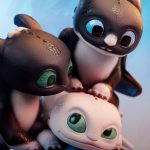 438P PRE-ORDER How to Train Your Dragon Dart, Pouncer, and Ruffrunner Statue Sideshow (5)