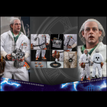 446P PRE-ORDER BACK TO THE FUTURE DOC BROWN 1’6TH SCALE MMS609 HOT TOYS (2)