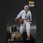 447P PRE-ORDER BACK TO THE FUTURE DOC BROWN DELUXE VERSION 1’6TH SCALE MMS610 HOT TOYS (2)