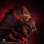 P470 Godzilla King of the MonstersMothra Larva(Defensive Form) TOTM-ML002 Spiral Studio [PRE-ORDER] (6)