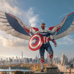 P472 Marvel Captain America Sam Wilson Complete Version Iron Studios [PRE-ORDER] (2)