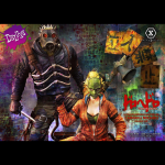 P483 Dorohedoro Caiman & Nikaido 1’4 Scale Deluxe Version UPMDH-01DX Prime 1 Studio [PRE
