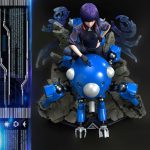 P493 Ghost in the Shell SAC_2045 Motoko Kusanagi & Tachikoma UPMGITS-01 Prime 1 Studi (11)
