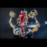 P526 IRON MAN 2 IRON MAN MARK IV WITH SUIT-UP GANTRY 1’4TH SCALE QS021 HOT TOYS [PRE-ORDER]